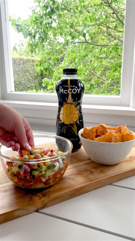 Pineapple-Infused Salsa